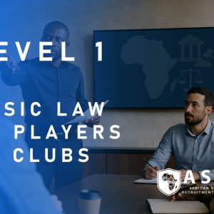 Level 1 — Understanding Basic Club & Player Law (South Africa)